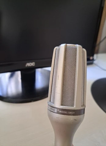 Shure SM 59 vintage инструментален микрофон