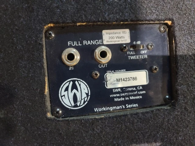 SWR Workingman's 1x15
