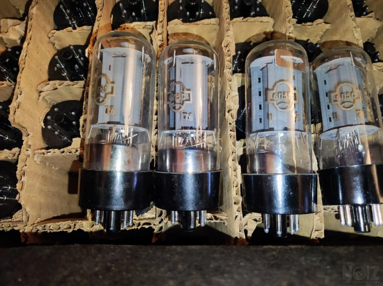 NOS Reflector 6П3С (6L6) Power Tubes/Val