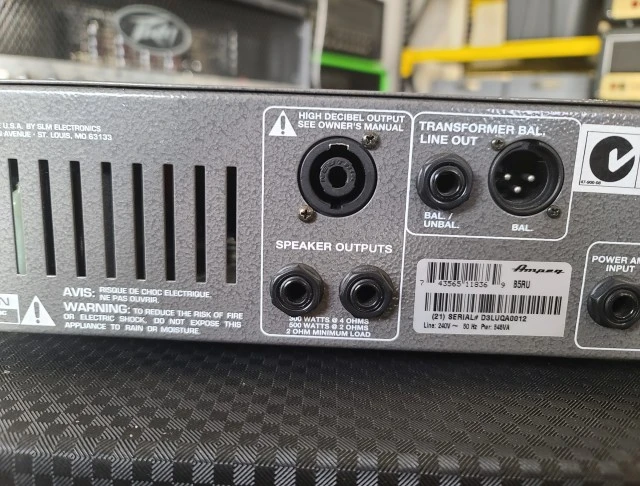 Ampeg B5R 500w USA & Footswitch